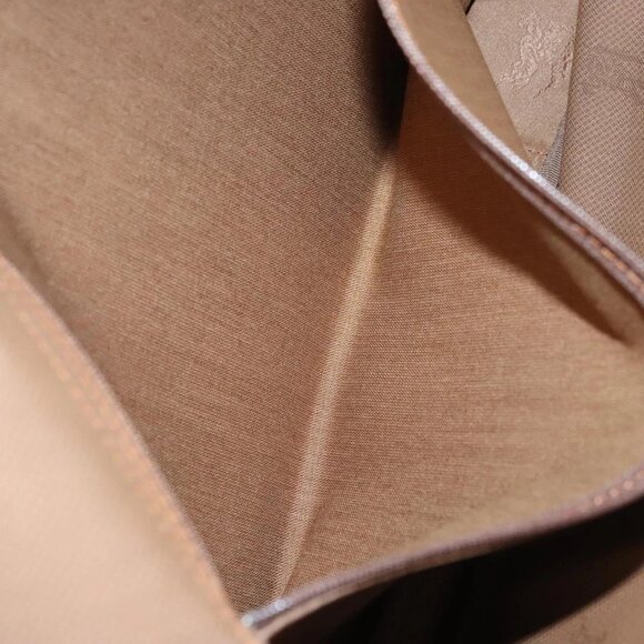 BURBERRY Nova Check Tote Bag Canvas Beige Auth 124112 - Picture 12 of 16